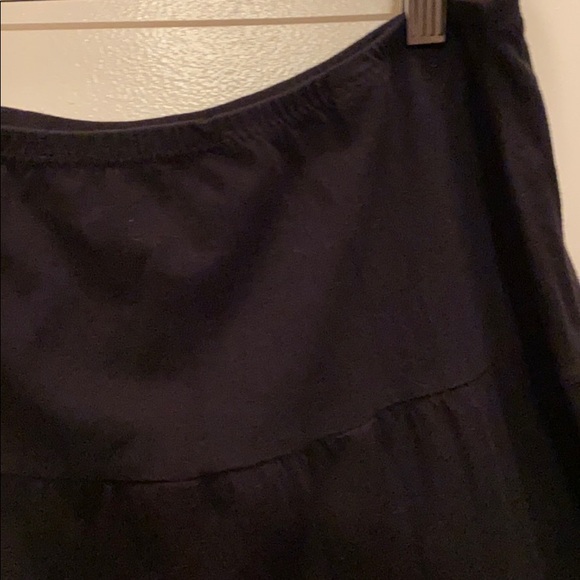 Avenue Black Skirt elastic waist size 14/16 black - Picture 2 of 10
